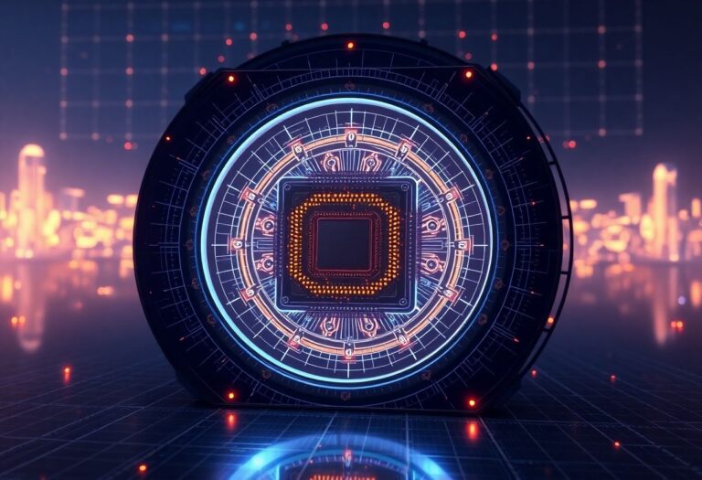 Editorial illustration for: Venice Token Climbs 17% as Private AI Inference Network Posts $743 Million Cap
