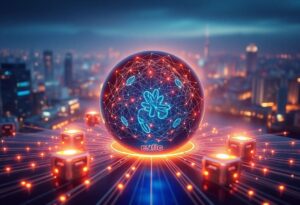 Editorial illustration for: Venice Token Climbs 18% as Privacy-Focused AI Inference Draws Fresh Demand