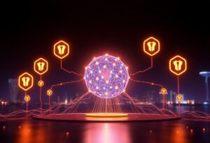 Editorial illustration for: Venice Token Climbs as Privacy-Focused AI Platform Builds On-Chain User Base