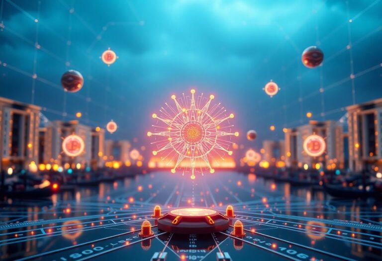 Editorial illustration for: Venice Token Climbs as Private AI Inference Draws $101M in Volume