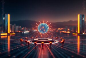 Editorial illustration for: Venice Token Gains 10% as Private AI Inference Protocol Captures Developer Attention