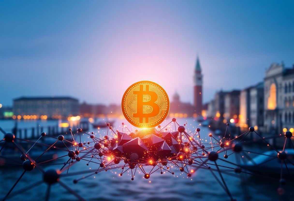 Editorial illustration for: Venice Token Retreats 6% as AI Privacy Protocol Faces Rotation Out of Speculative Positions
