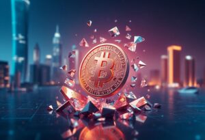 Editorial illustration for: Venice Token Slides as Privacy AI Narrative Faces Its First Real Test