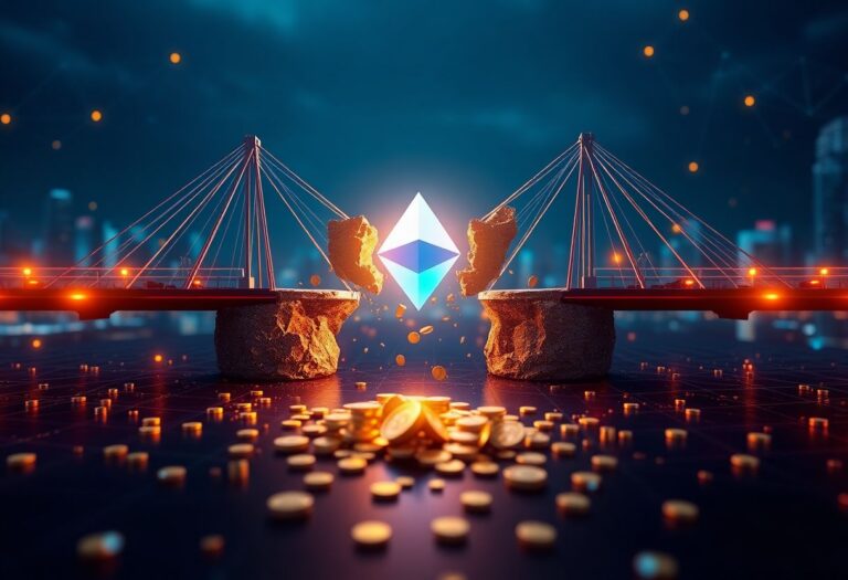 Editorial illustration for: Verus-Ethereum Bridge Loses $11.5 Million in Cross-Chain Exploit