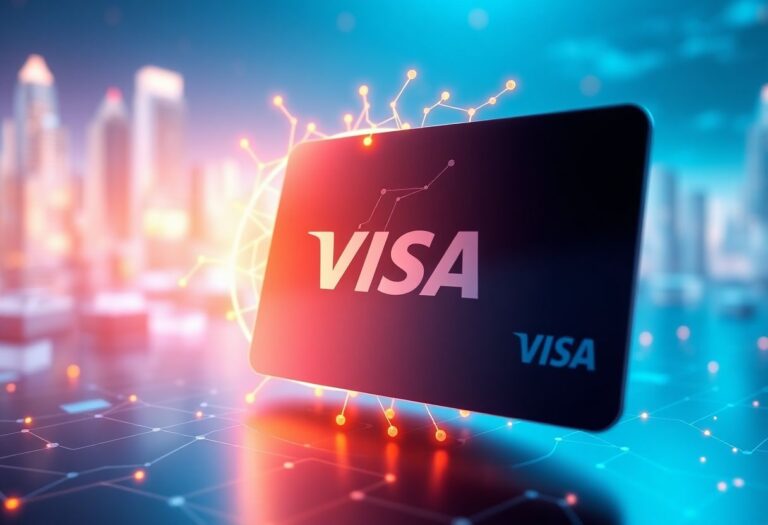 Editorial illustration for: Visa and Inflow Give AI Agents Their Own Payment Cards