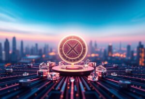 Editorial illustration for: XRP Ledger Posts 2.48M Daily Transactions as RWA Tokenization Surges 124%