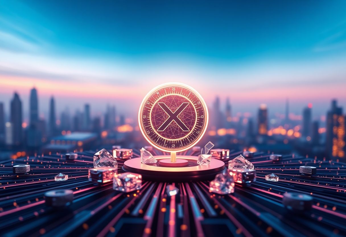 Editorial illustration for: XRP Ledger Posts 2.48M Daily Transactions as RWA Tokenization Surges 124%
