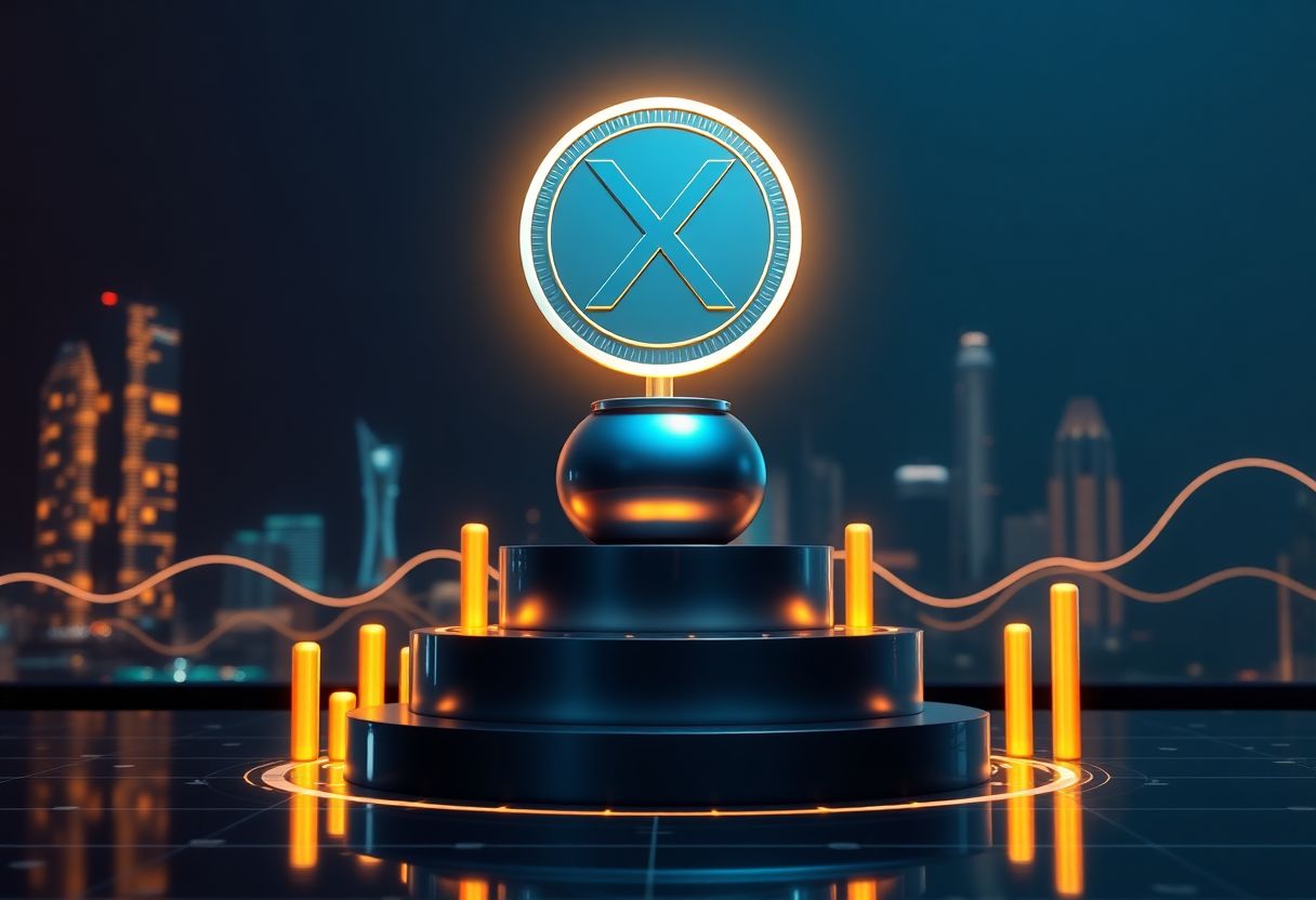 Editorial illustration for: XRP Tops Bitcoin and Ether Volumes on South Korean Exchanges