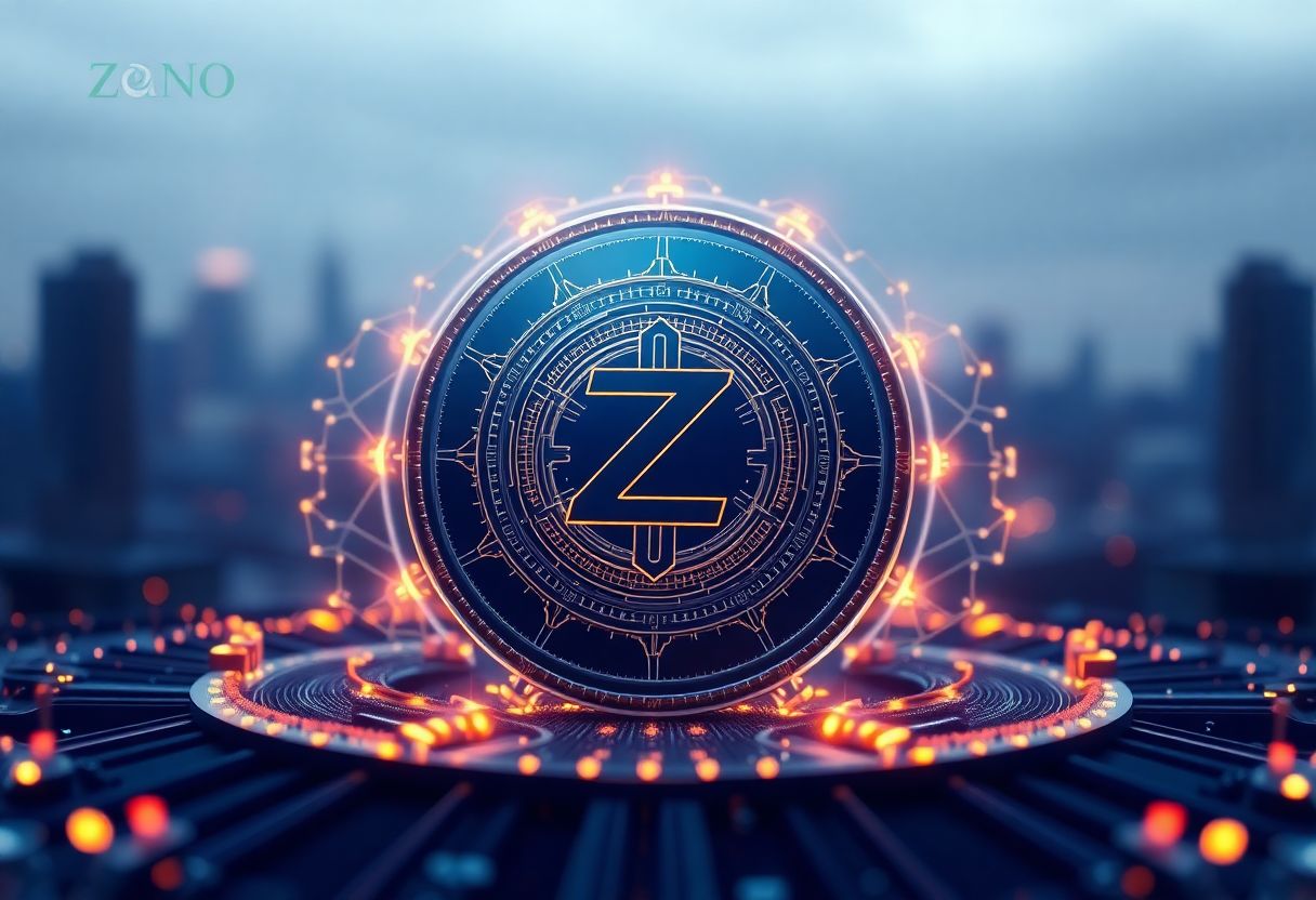 Editorial illustration for: Zano Trends as Privacy Blockchain Draws Renewed Attention in 2026