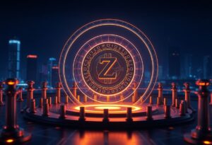 Editorial illustration for: Zcash Climbs as Privacy-Coin Demand Builds on Renewed Surveillance Fears