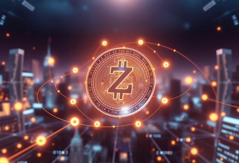 Editorial illustration for: Zcash Draws $600M in Daily Volume as Privacy Coin Demand Builds