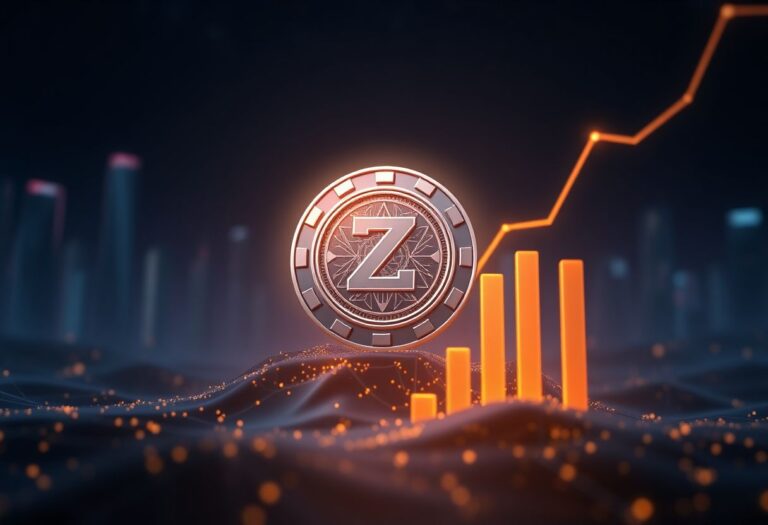 Editorial illustration for: Zcash Gains 6% as Privacy Coin Demand Finds New Buyers