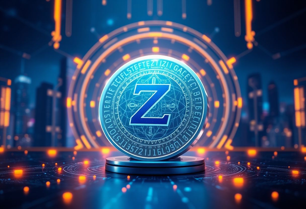 Editorial illustration for: Zcash Holds $595 as Privacy Cryptocurrency Trends Amid Growing Demand for Shielded Transactions