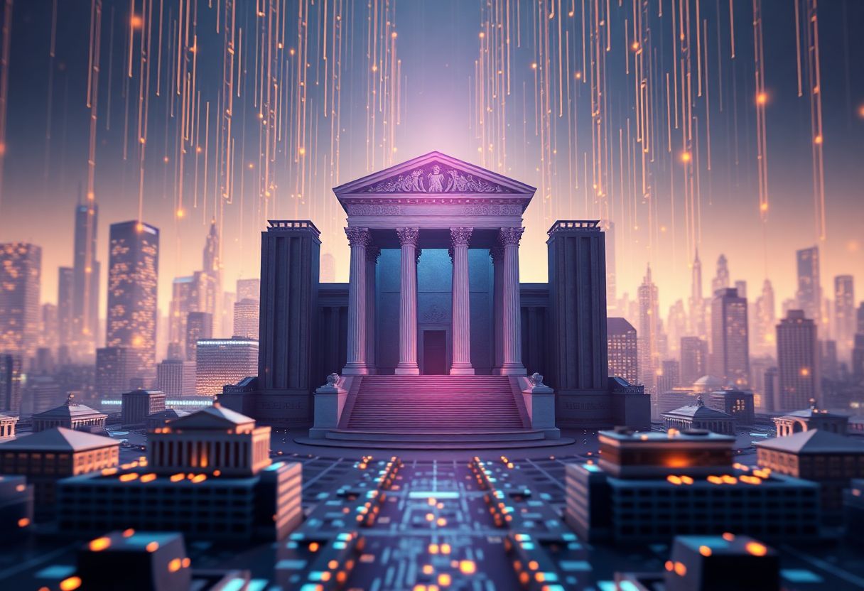 Editorial illustration for: House Lawmakers Draft Bill to Strip States of AI Regulatory Power