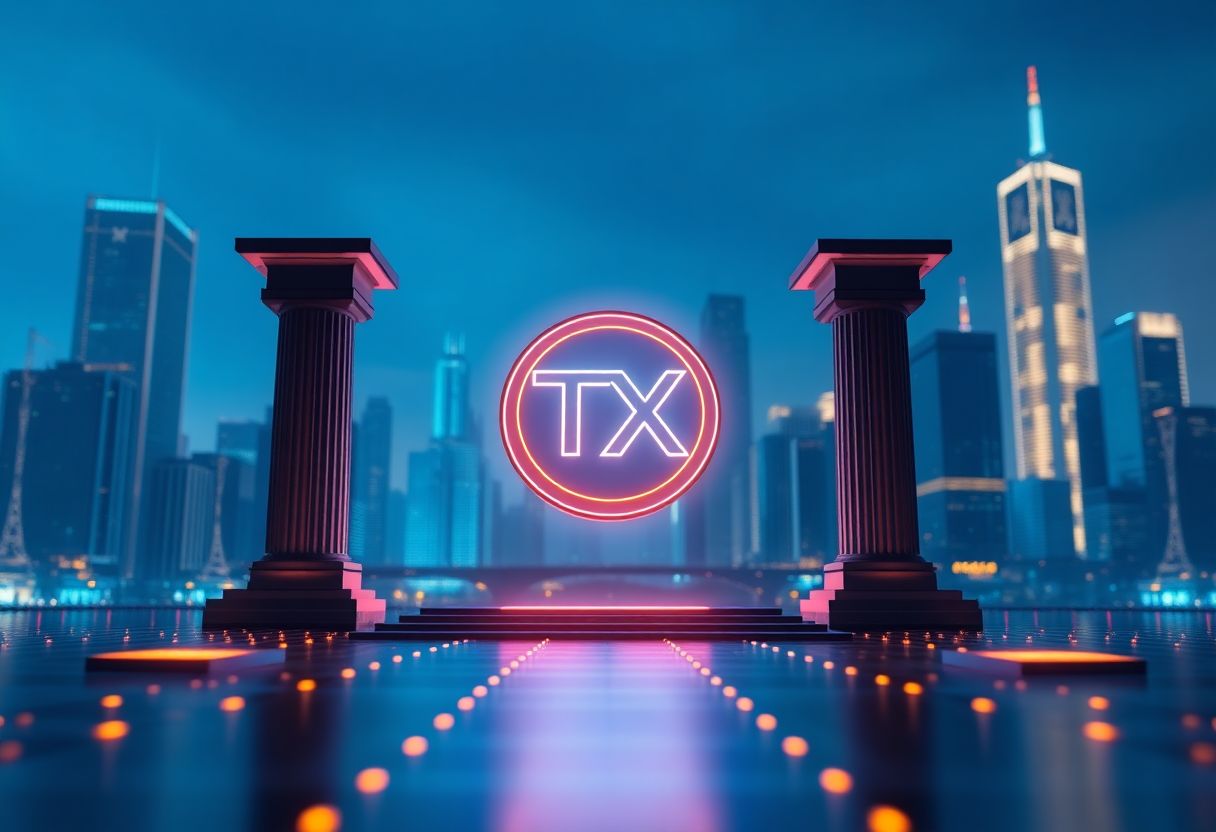 Editorial illustration for: TRX Lands on Bitnomial as Regulated U.S. Spot Access Widens